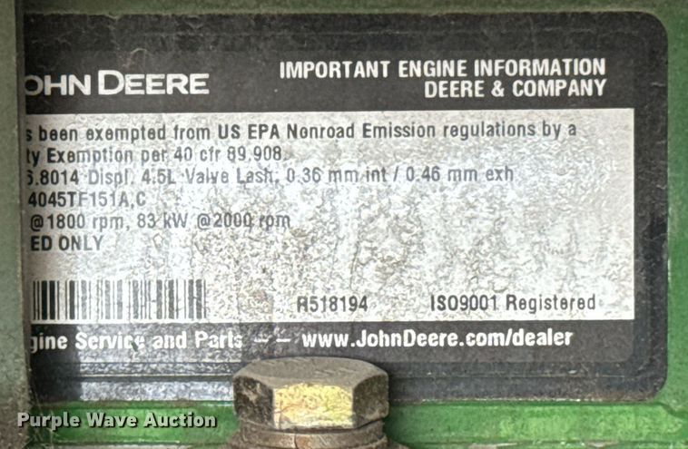image for item DU9185 (3) L-3 Communications MEP-805B generators
