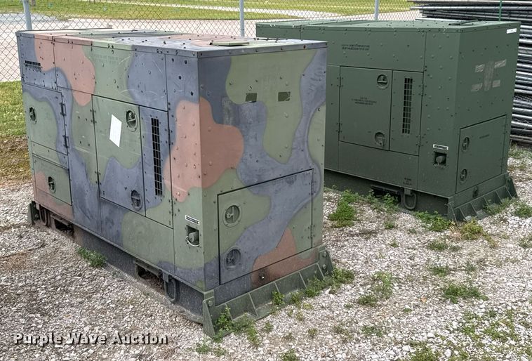 image for item DU9186 (2) L-3 Communications MEP-805B generators