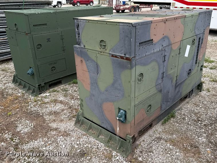 image for item DU9186 (2) L-3 Communications MEP-805B generators