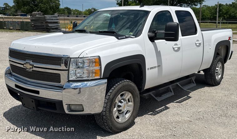 image for item DU9188 2008 Chevrolet Silverado 2500HD LTZ Crew Cab pickup truck