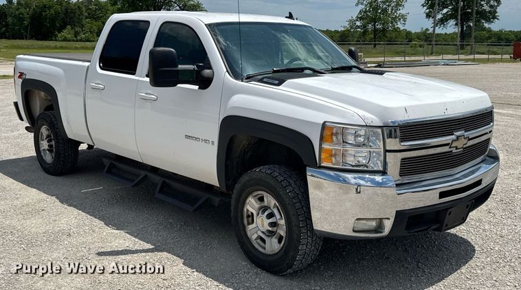 image for item DU9188 2008 Chevrolet Silverado 2500HD LTZ Crew Cab pickup truck