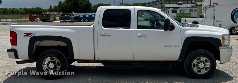 image for item DU9188 2008 Chevrolet Silverado 2500HD LTZ Crew Cab pickup truck