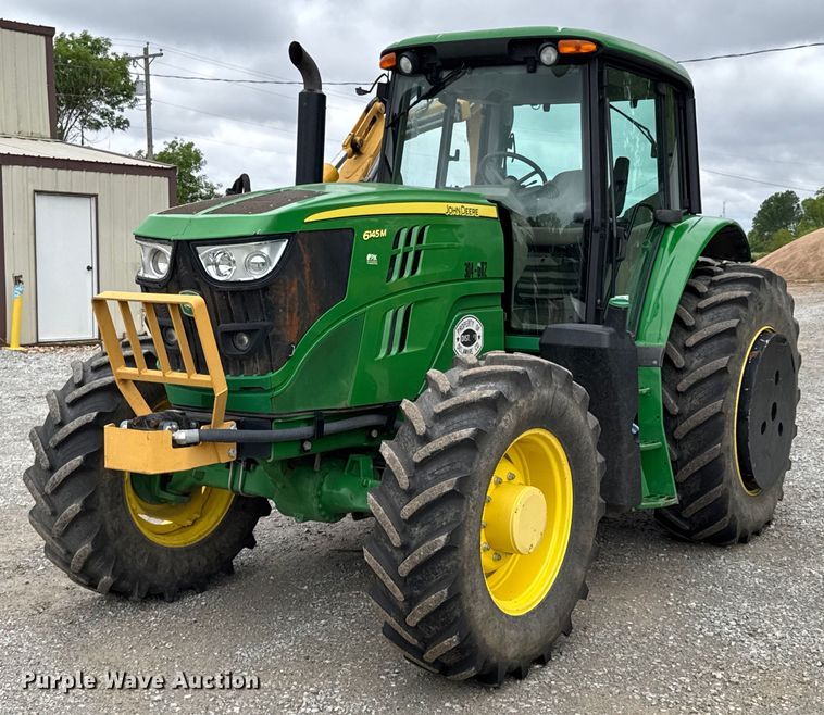 image for item DU9752 John Deere 6145M MFWD tractor
