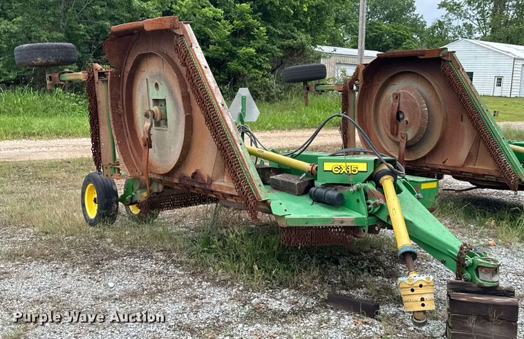 image for item DU9758 John Deere CX15 batwing rotary mower