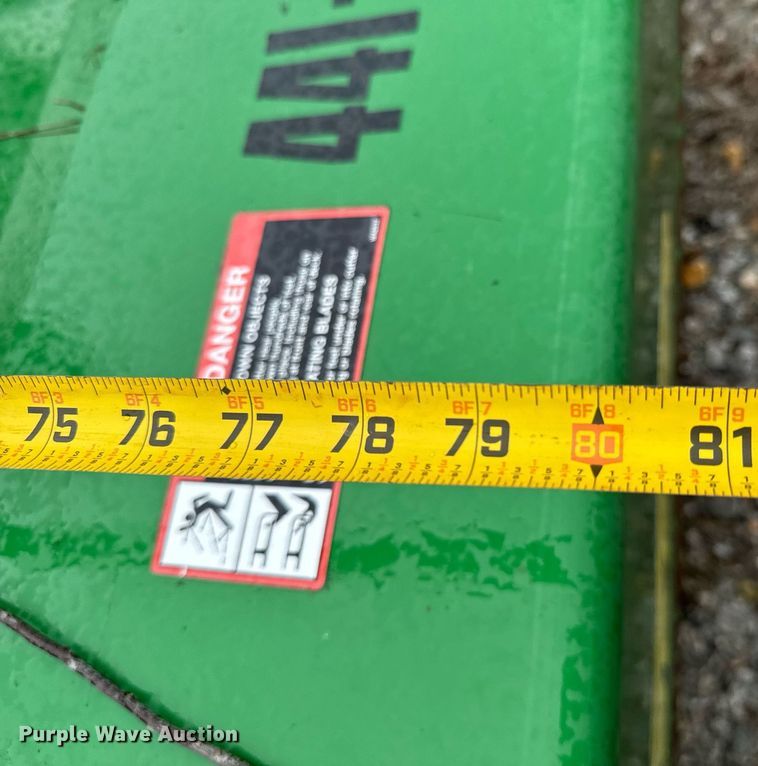 image for item DU9759 John Deere CX15 batwing rotary mower