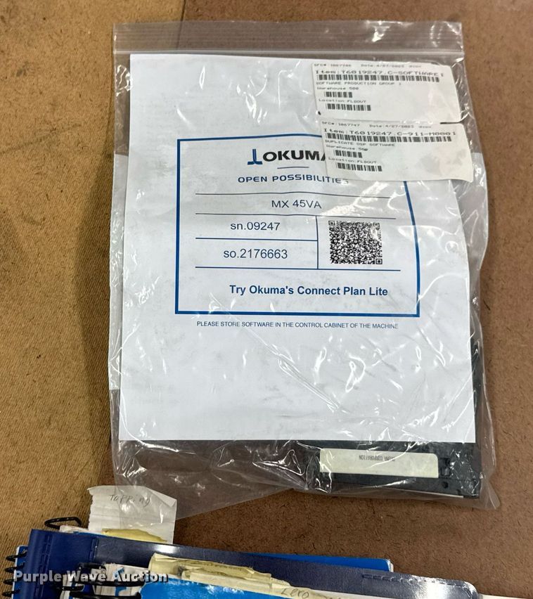 image for item DU9769 Okuma MX-45VAE CNC vertical machining center