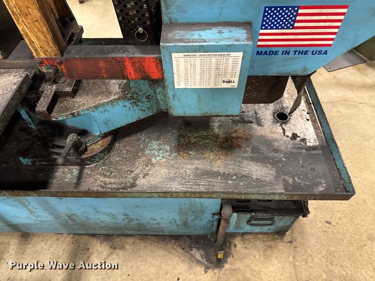 image for item DU9772 DoAll C-916S metal band saw