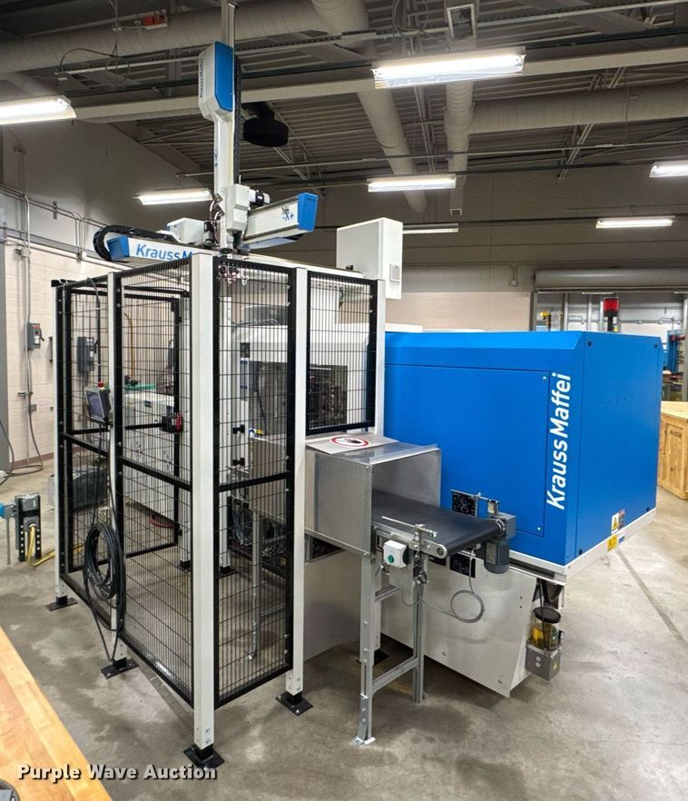 image for item DU9773 2017 KraussMaffei KM-81-100-PX injection molding machine