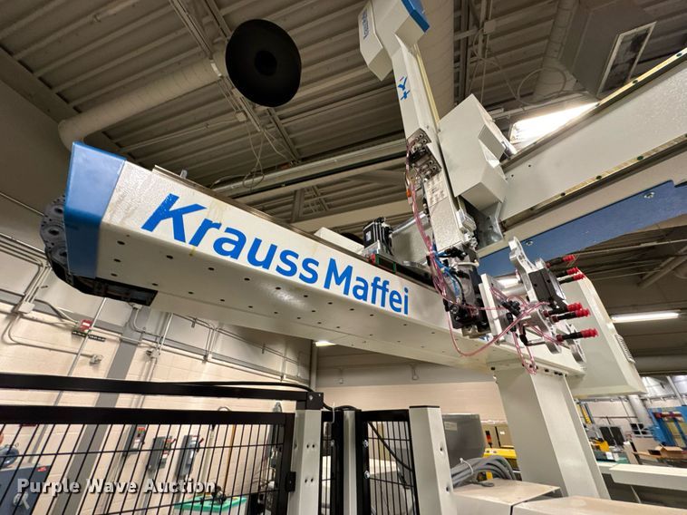 image for item DU9773 2017 KraussMaffei KM-81-100-PX injection molding machine