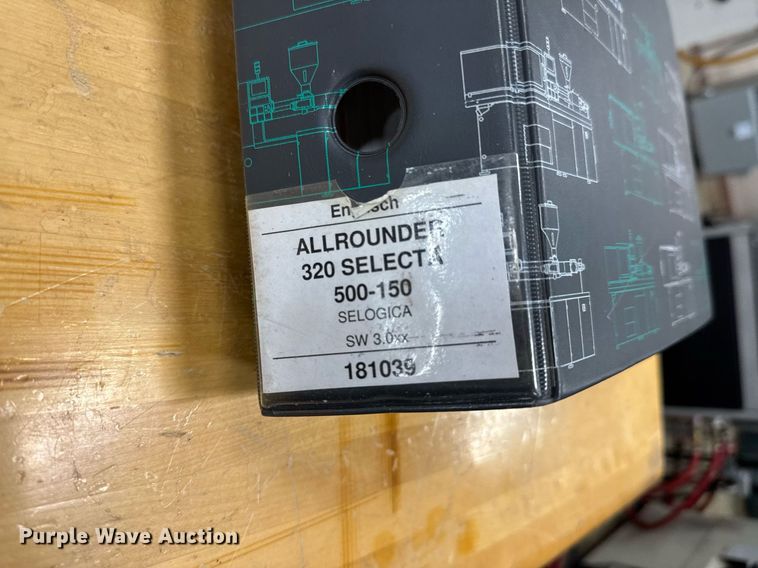 image for item DU9774 2000 Arburg 320S Allrounder injection molding machine