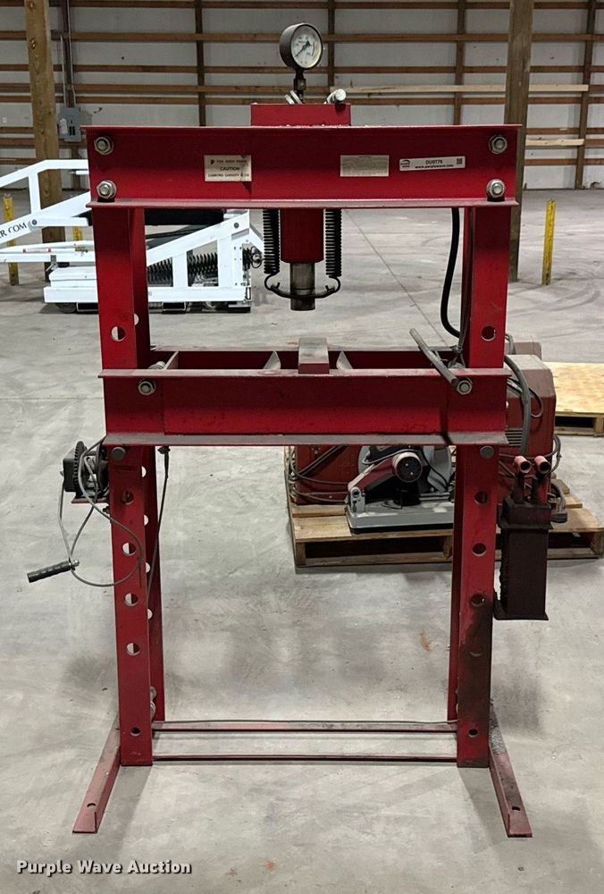 image for item DU9776 AFF BHS-50 hydraulic shop press