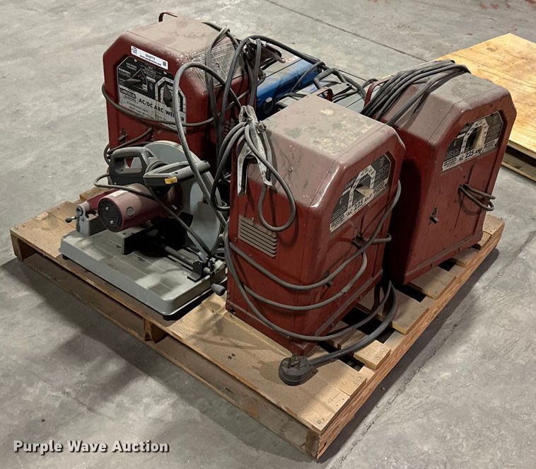 image for item DU9777 (5) welders & chop saws