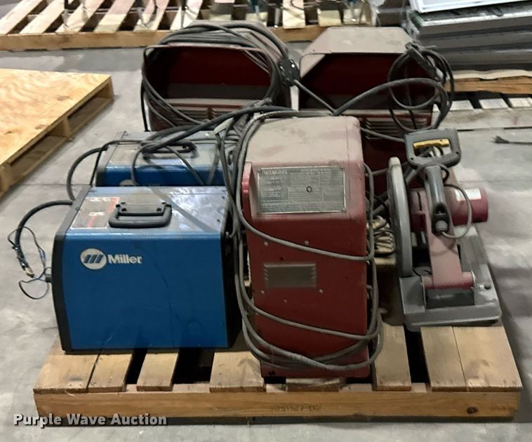 image for item DU9777 (5) welders & chop saws