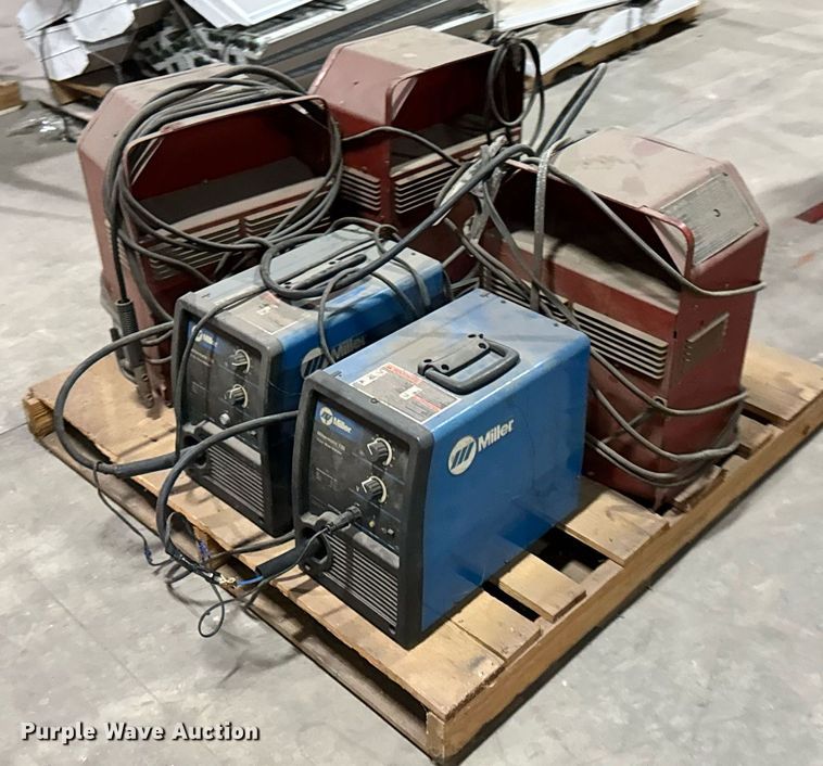 image for item DU9777 (5) welders & chop saws