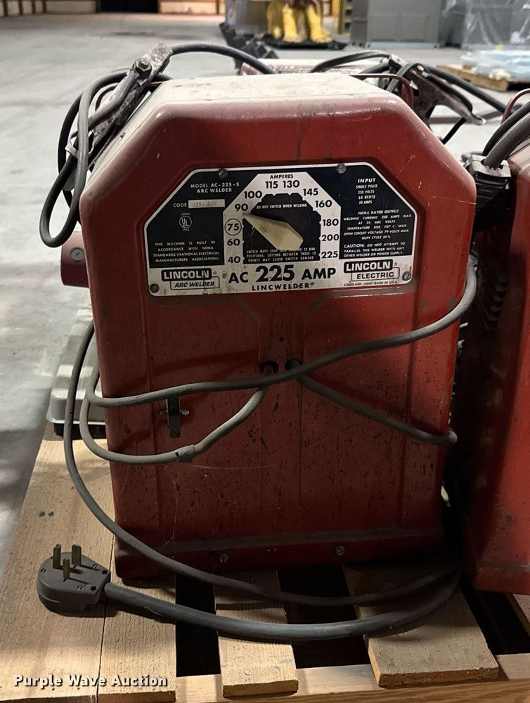 image for item DU9777 (5) welders & chop saws