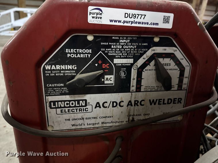 image for item DU9777 (5) welders & chop saws