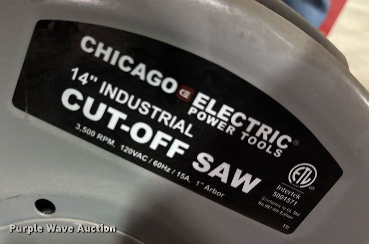 image for item DU9777 (5) welders & chop saws