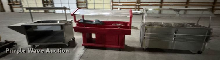 image for item DU9778 (3) Serving carts