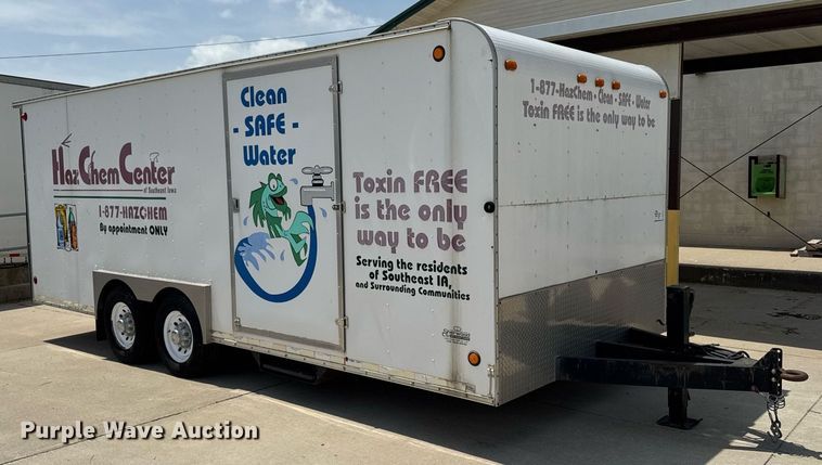 image for item DV2642 2001 Jensen J20 caravan enclosed cargo trailer