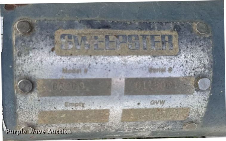 image for item DV2643 Sweepster D3209 wheel loader broom 