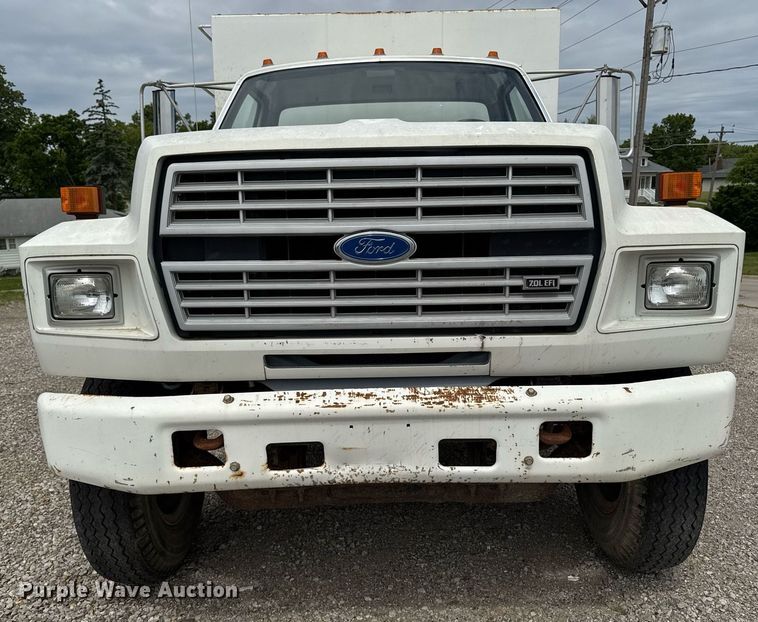 image for item DV2701 1993 Ford F700 sewer jetter truck
