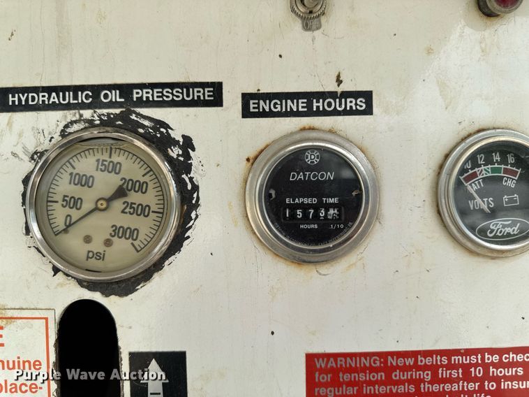 image for item DV2701 1993 Ford F700 sewer jetter truck