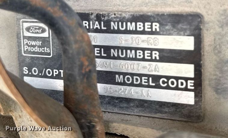 image for item DV2701 1993 Ford F700 sewer jetter truck