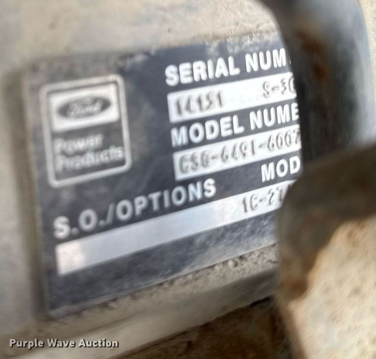 image for item DV2701 1993 Ford F700 sewer jetter truck