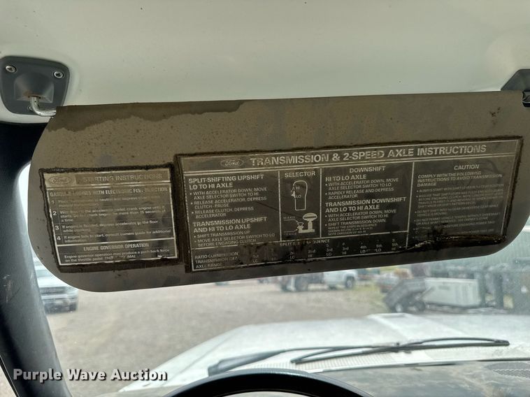 image for item DV2701 1993 Ford F700 sewer jetter truck