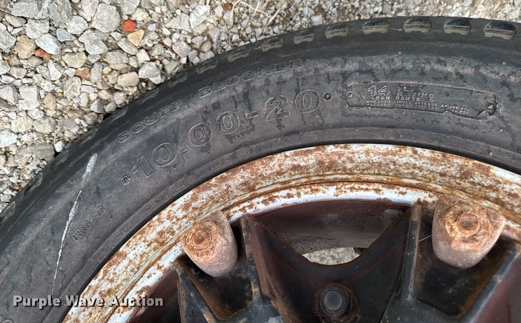 image for item DV2701 1993 Ford F700 sewer jetter truck