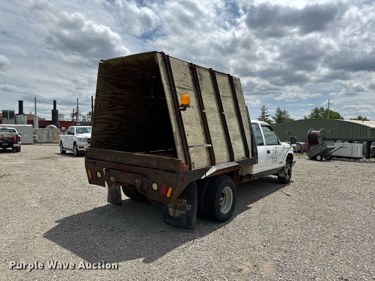 image for item DV2704 1993 Chevrolet Cheyenne 3500 Ext. Cab dump flatbed pickup truck