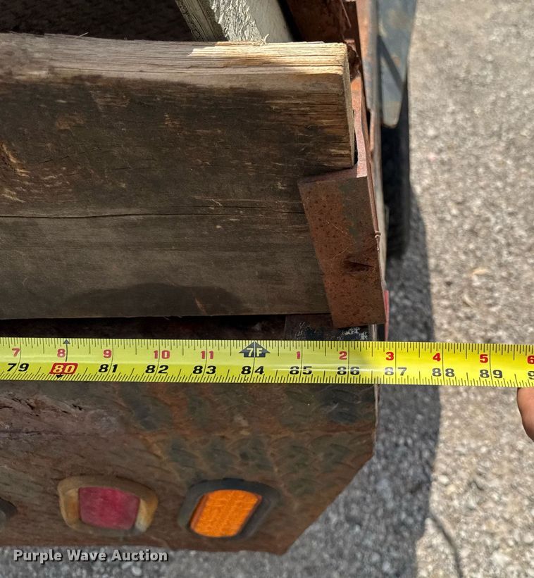 image for item DV2704 1993 Chevrolet Cheyenne 3500 Ext. Cab dump flatbed pickup truck