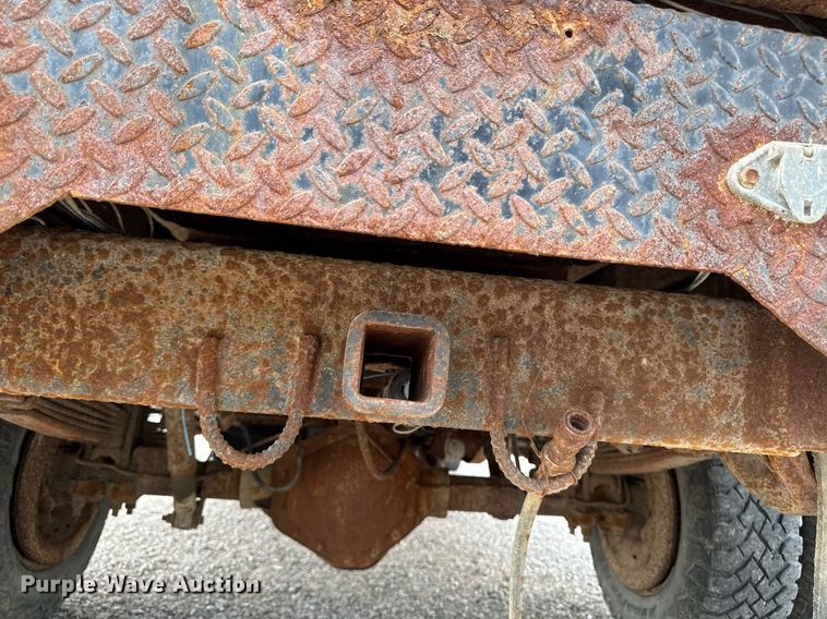 image for item DV2704 1993 Chevrolet Cheyenne 3500 Ext. Cab dump flatbed pickup truck