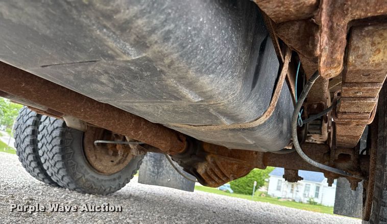 image for item DV2704 1993 Chevrolet Cheyenne 3500 Ext. Cab dump flatbed pickup truck