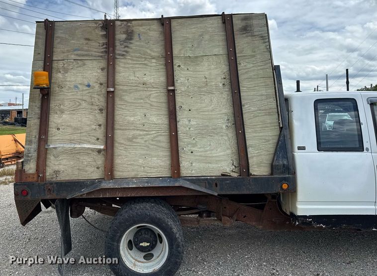 image for item DV2704 1993 Chevrolet Cheyenne 3500 Ext. Cab dump flatbed pickup truck