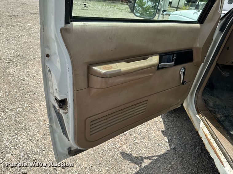 image for item DV2704 1993 Chevrolet Cheyenne 3500 Ext. Cab dump flatbed pickup truck