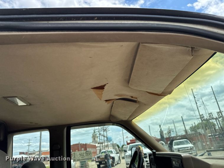 image for item DV2704 1993 Chevrolet Cheyenne 3500 Ext. Cab dump flatbed pickup truck