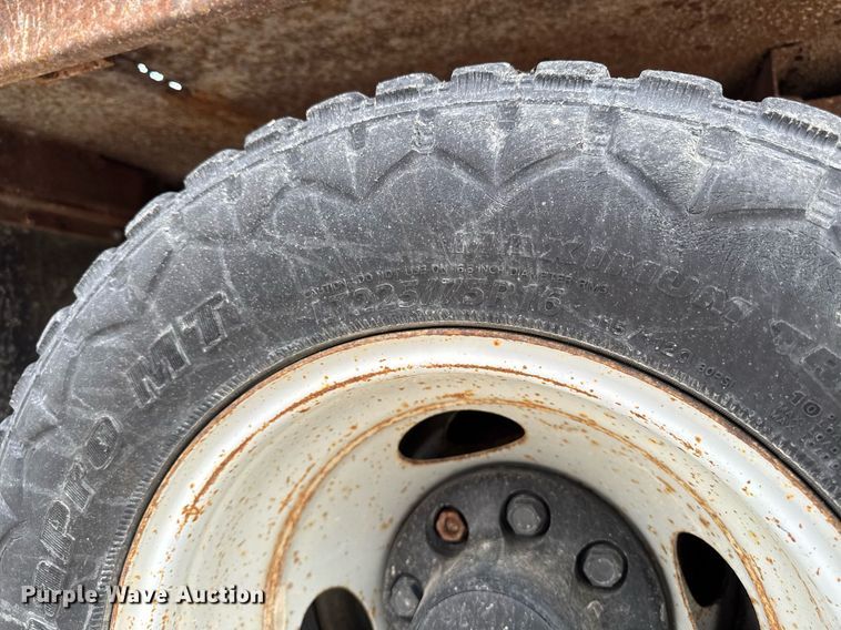 image for item DV2704 1993 Chevrolet Cheyenne 3500 Ext. Cab dump flatbed pickup truck