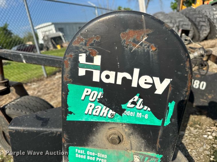 image for item DV4044 Harley M-6 skid steer power rake