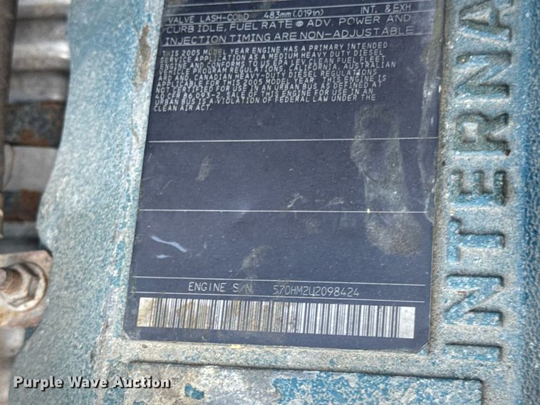 image for item DV4070 2006 International 7400 dump truck