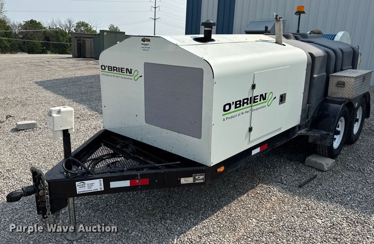 image for item DV4130 2016 O'Brien 7040-SC sewer jetter trailer