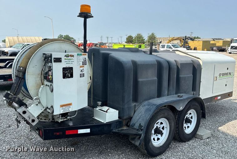 image for item DV4130 2016 O'Brien 7040-SC sewer jetter trailer