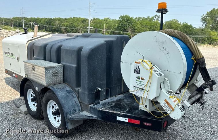image for item DV4130 2016 O'Brien 7040-SC sewer jetter trailer