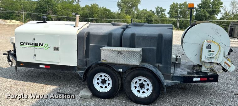image for item DV4130 2016 O'Brien 7040-SC sewer jetter trailer
