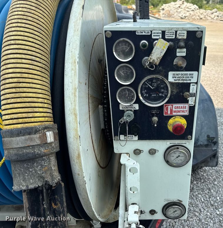 image for item DV4130 2016 O'Brien 7040-SC sewer jetter trailer