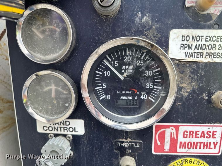 image for item DV4130 2016 O'Brien 7040-SC sewer jetter trailer