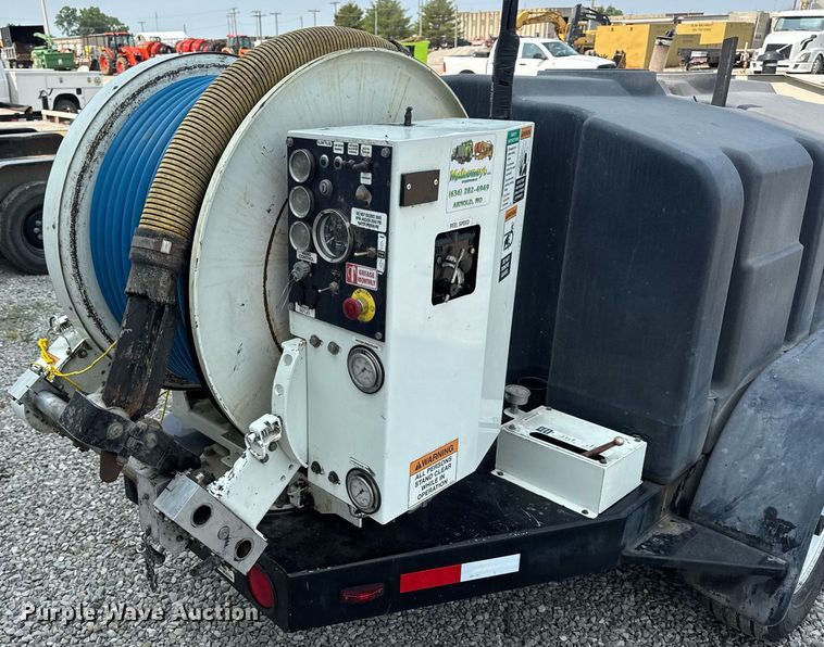 image for item DV4130 2016 O'Brien 7040-SC sewer jetter trailer