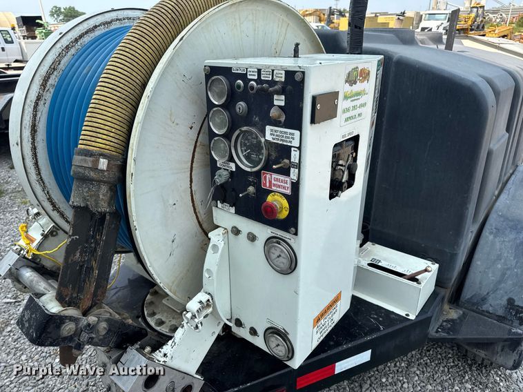 image for item DV4130 2016 O'Brien 7040-SC sewer jetter trailer