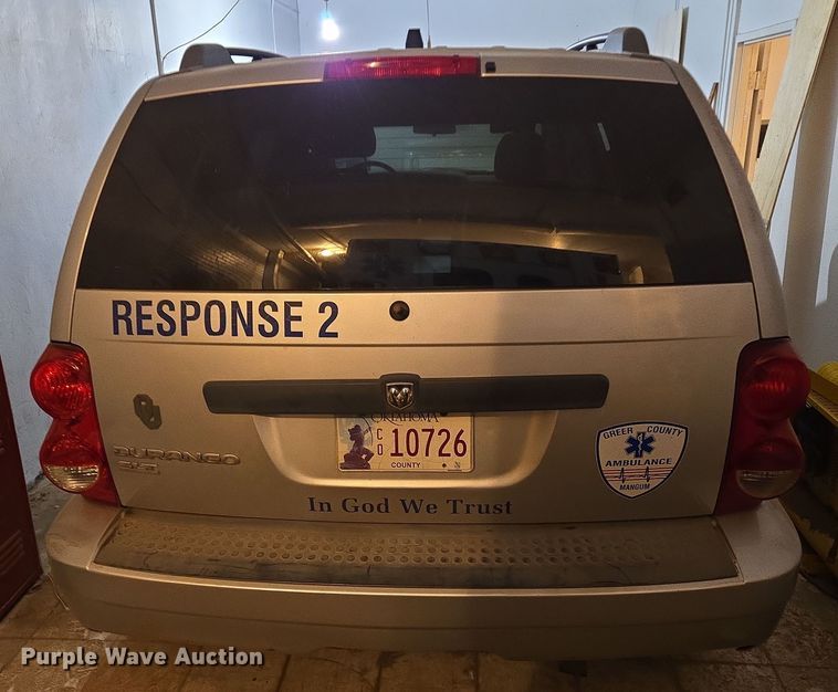 image for item DW8584 2007 Dodge Durango SUV