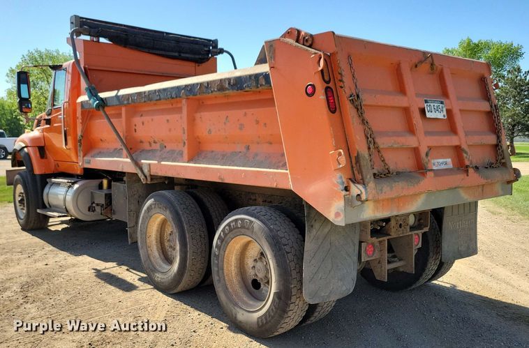 image for item DX6968 2010 International WorkStar 7600 dump truck